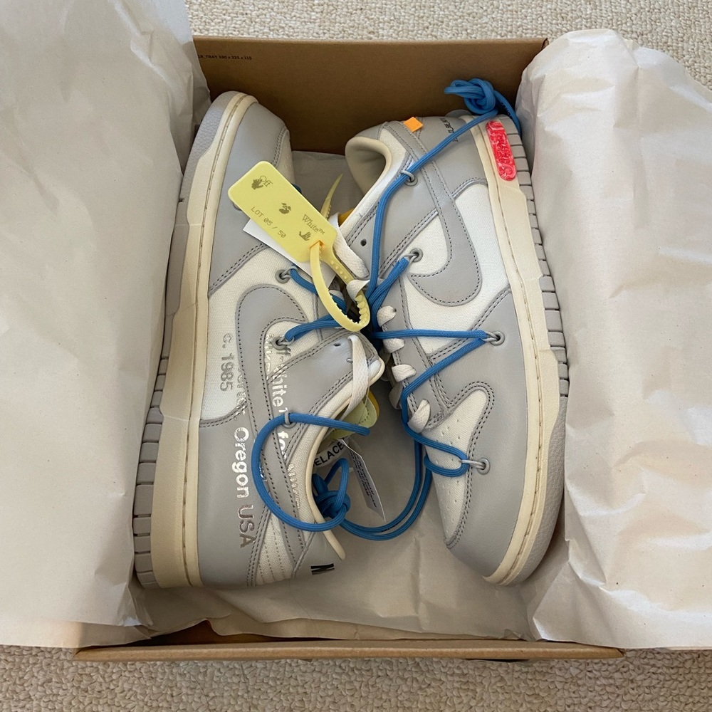 Nike Dunk Low x Off White Lot 5 - Picture 2 of 8